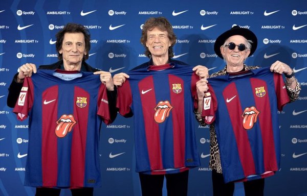 El Barça jugará el Clásico con el logo de los Rolling Stones en la camiseta