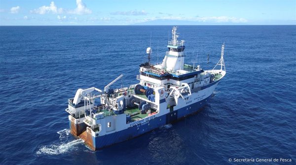 El buque oceanográfico Vizconde de Eza estudiará los recursos pesqueros existentes en el golfo de Cádiz