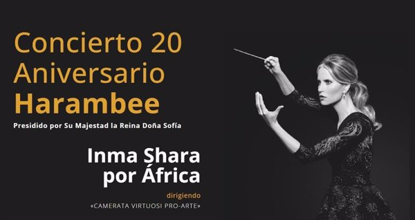 La directora de orquesta Inma Shara dirigirá mañana un concierto solidario en favor de Harambee ONGD