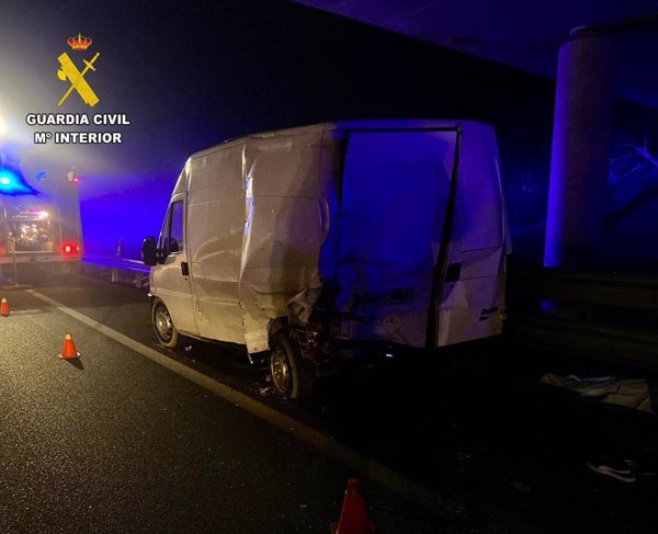 Muere un hombre de 31 años en un accidente de circulación en la A-23, en Gurrea de Gállego (Huesca)