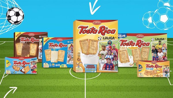 TostaRica crea galletas con jugadores y escudos de LaLiga