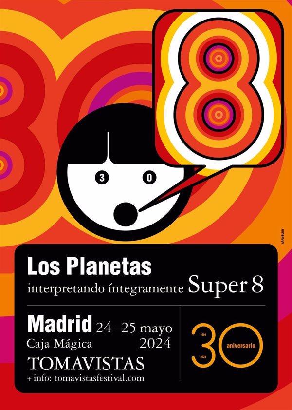 Los Planetas se unen al cartel de Tomavistas con la celebración del 30 aniversario de 'Super 8', su disco debut