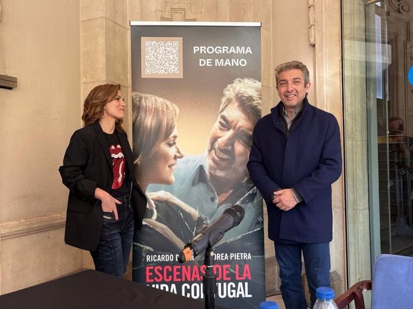 Darín y Pietra regresarán al Coliseum de Barcelona en octubre con 'Escenas de la vida conyugal'