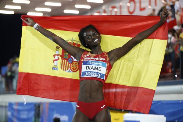 (Crónica) Fátima Diame da la segunda medalla a España sin la guinda de Mariano García