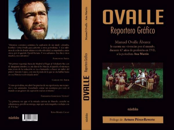 El reportero gráfico de TVE Manuel Ovalle presenta hoy su biografía en el Palacio de Festivales de Santander