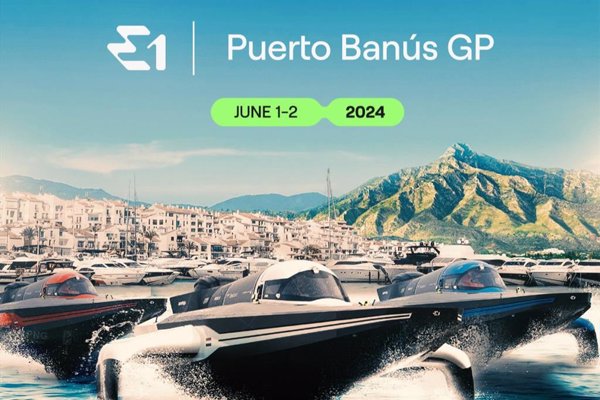 Puerto Banús se prepara para recibir en junio el Mundial de E1, la 'Fórmula 1' eléctrica en lanchas