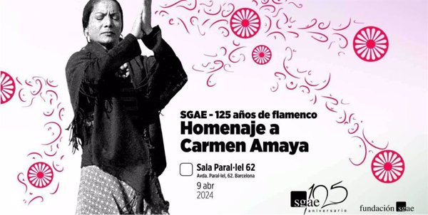 La SGAE prepara un homenaje a la bailaora flamenca Carmen Amaya
