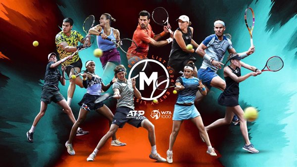 Nadal, Alcaraz, Djokovic y Swiatek, inscritos en el Mutua Madrid Open 2024