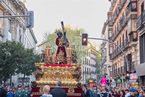 Seis pasos recorrerán Madrid en cuatro procesiones este jueves