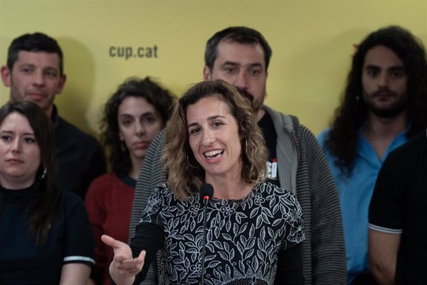 Estrada (CUP) descarta pactos con ERC, Junts y Comuns si siguen avalando una Cataluña 