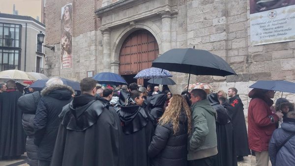Suspendidas hasta el momento nueve de las quince procesiones programadas en Valladolid este Jueves Santo