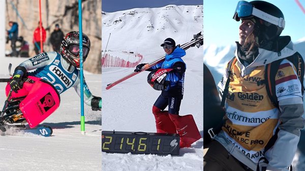 Audrey Pascual, Nuria Castán y Marta Visa, tres mujeres de récord en la nieve
