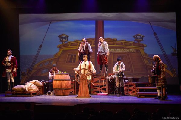 La adaptación musical de la clásica 'La isla del tesoro' llega al Teatro Sanpol en versión familiar