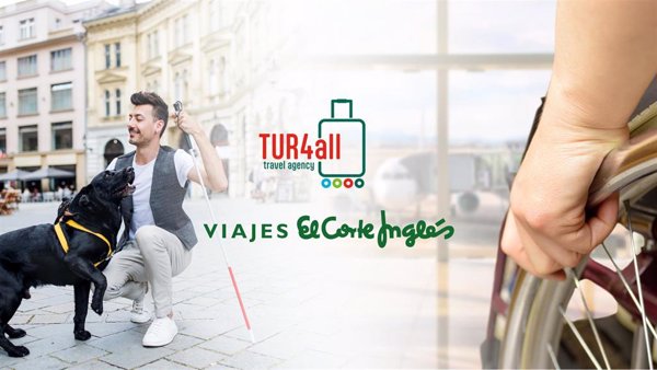 Viajes El Corte Inglés se alía con Tur4all Travel para promover el turismo accesible