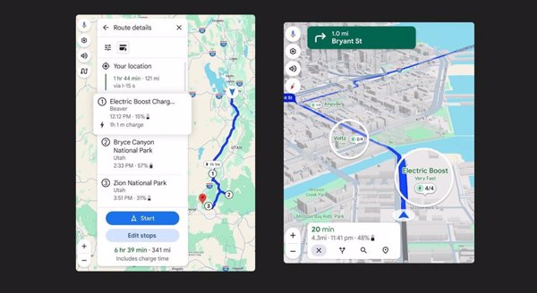 Google Maps agrega nuevas opciones para encontrar rutas alternativas más sostenibles para viajes y desplazamientos