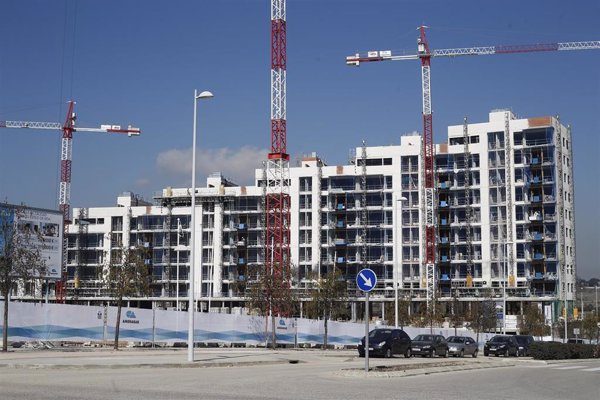 La actividad de la construcción sube en febrero un 1,8% tanto en la eurozona como en la Unión Europea