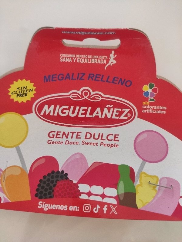 Sanidad advierte sobre la presencia de gluten en los geles dulces 'Megaliz Relleno'