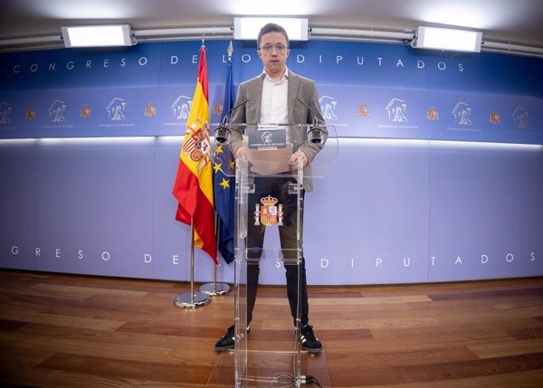 Errejón rechaza especular sobre el posible impacto de las catalanas en la legislatura: No hay otra mayoría posible