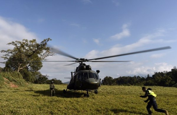 Al menos nueve militares muertos en un accidente aéreo en el norte de Colombia