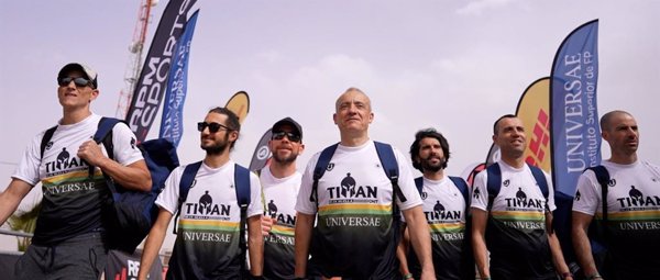 El equipo 'Titan Deja Huella Universae' conciencia sobre la donación de órganos en la Titan Desert