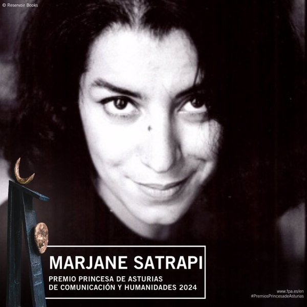 Marjane Satrapi, Premio Princesa de Asturias: 