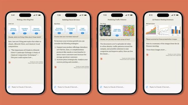 Antrhopic da acceso a Claude 3 con una nueva app para iOS y un plan de suscripción para empresas