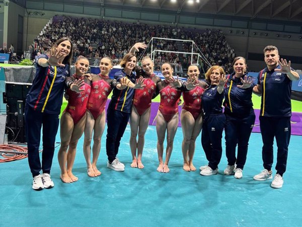 España, quinta de Europa en gimnasia artística