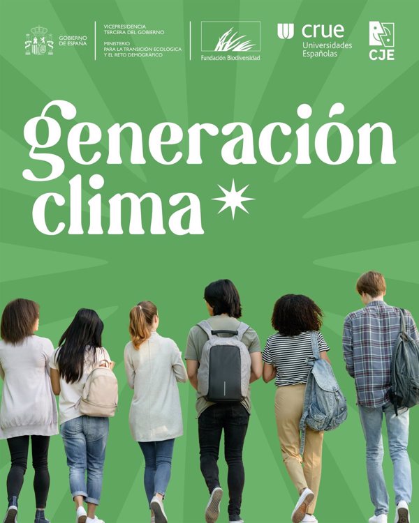 Transición Ecológica lanza Generación Clima para integrar a cuatro jóvenes en la delegación española de la COP29