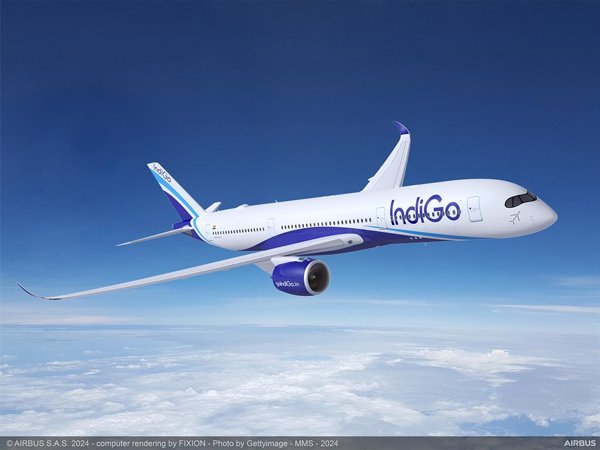 IndiGo encarga 30 aviones Airbus A350, valorados en más de 7.000 millones