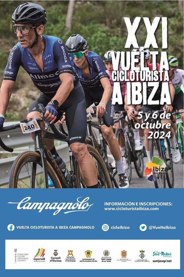 La Vuelta Cicloturista a Ibiza Campagnolo abre este viernes las inscripciones para la próxima edición