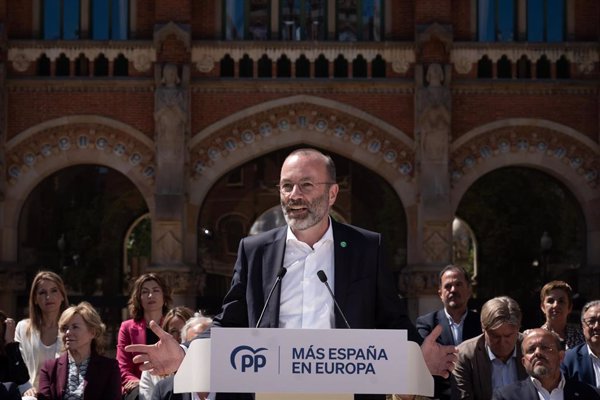 Weber (PPE) pide votar al PP en las europeas para 