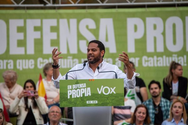 Garriga (Vox) pide el voto para que Cataluña 