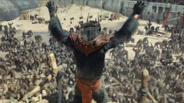 'El reino del planeta de los simios', 'Hasta el fin del mundo' y 'Tarot', desde hoy en los cines
