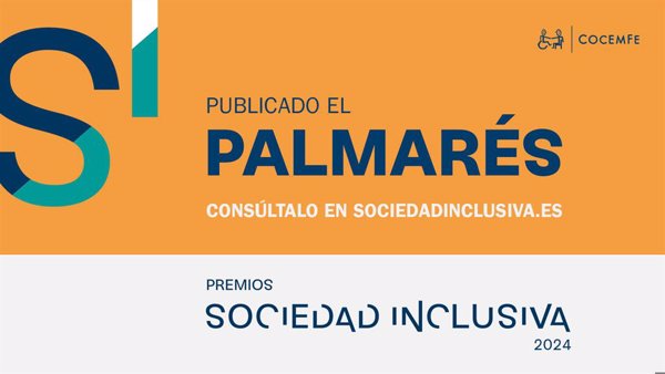 Los Premios Sociedad Inclusiva de COCEMFE reconocen prácticas que impulsan la participación de personas con discapacidad