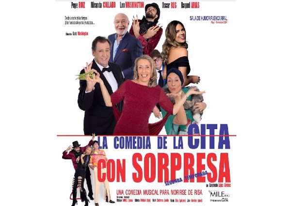 'La Comedia de la cita con sorpresa' llega a la Sala del Humor Fuencarral (Madrid) el 18 de mayo y hasta diciembre