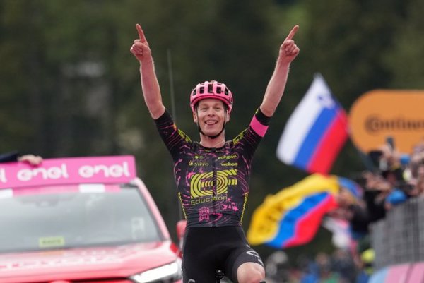 Steinhauser (EF-EasyPost) evita el triplete consecutivo de Pogacar en el Giro