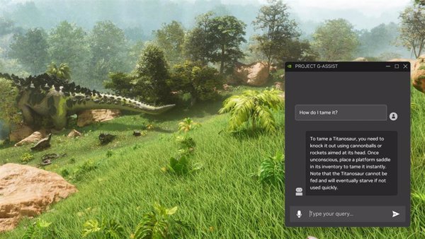 Nvidia presenta G-Assist, un 'chatbot' de IA diseñado para guiar a los usuarios en los videojuegos y optimizar el PC