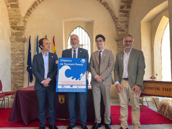 Chipiona (Cádiz) es reconocido por la Unesco como municipio preparado ante el riesgo de tsunami