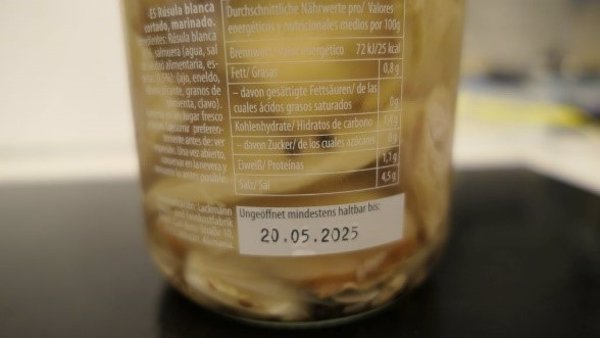 Consumo alerta por posible presencia de toxina botulínica en setas en salmuera de la marca 'Tpyzah' procedente de Rusia