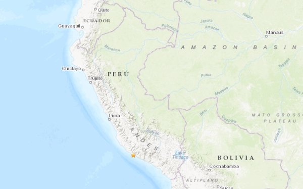 Un terremoto de magnitud 7 en el sur de Perú activa la alerta de tsunami en la costa