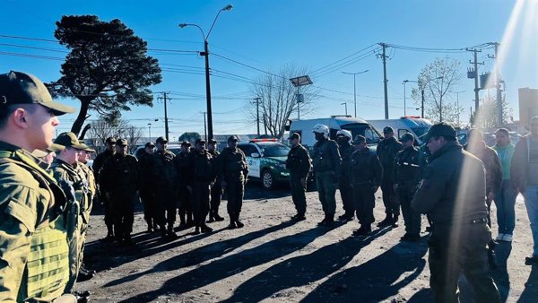 Un grupo mapuche sabotea una vía de tren en Chile