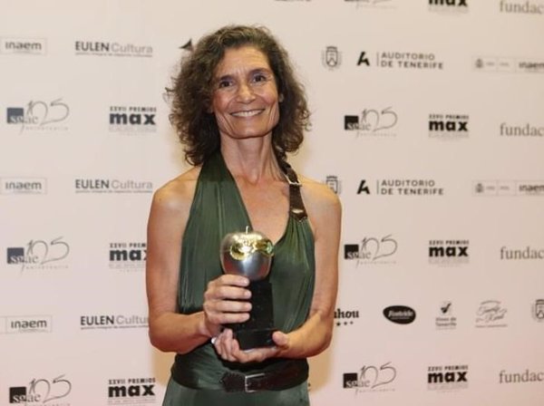 Christine Cloux, ganadora del Max a Mejor Intérprete Femenina de Danza: 