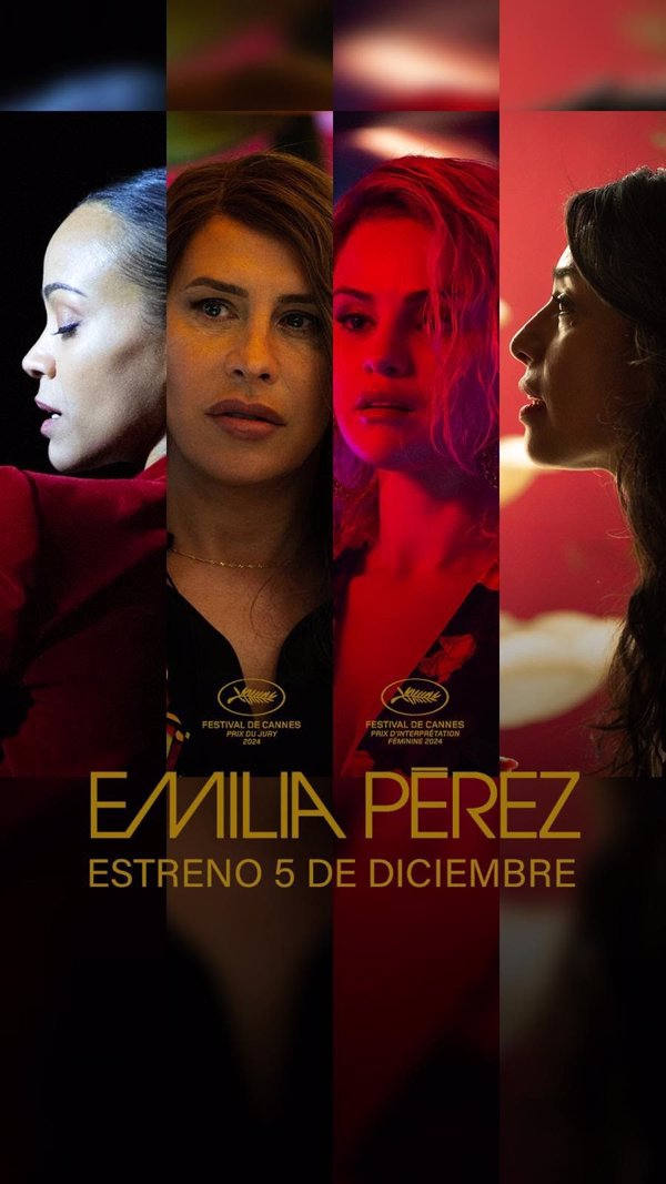 La película 'Emilia Pérez', protagonizada por Karla Sofía Gascón y Selena Gomez, se estrena en España el 5 de diciembre