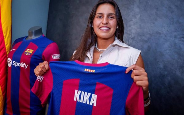 La portuguesa Kika Nazareth ficha por el Barça hasta 2028