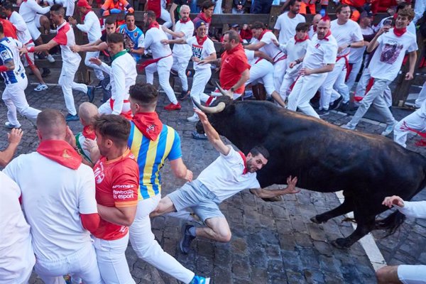 El primer encierro de San Fermín reúne a más de 1,1 millones de personas y 68,4% en La 1 y Canal 24 horas