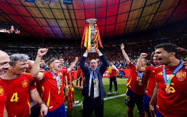 Más de 13,5 millones de espectadores siguieron en TVE el triunfo de España en la final de la Eurocopa