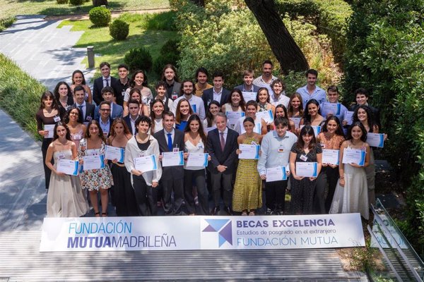 Fundación Mutua Madrileña concede 53 Becas Excelencia por un millón de euros para financiar posgrados en el extranjero