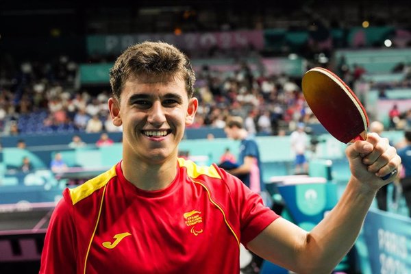 Cepas no puede sorprender al favorito y se queda el bronce en la clase 9 de tenis de mesa