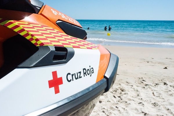 Cruz Roja realizó 1.597 rescates en la temporada de playas, un 27% más