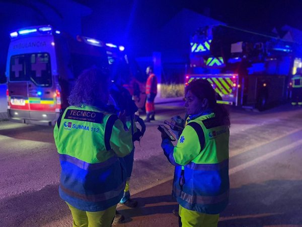 Muere un hombre de 33 años y resultan heridas dos personas en un accidente en la A-3 en Madrid